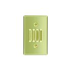 Plaque murale 1 dispositif Leviton 84079-40 argent