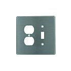 Plaque murale combinée Leviton 84105-40 argent