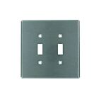 Plaque murale 2 dispositifs Leviton 84109-40 argent