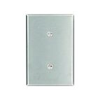 Plaque murale 1 dispositif Leviton 84119-40 argent