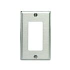 Plaque murale Decora Leviton 84401-c acier inoxydable