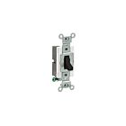 Interrupteur à bascule Leviton cs120-2e noir