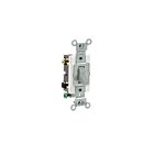 Interrupteur à bascule Leviton cs215-2gy gris