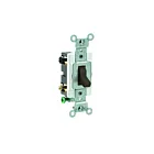 Interrupteur à bascule Leviton cs415-2 marron