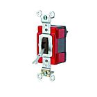 Interrupteur à bascule Leviton m1221-l marron