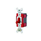 Interrupteur à bascule Leviton m1221-r rouge