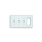 Plaque murale combinée Leviton p326-i ivoire
