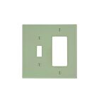 Plaque murale 2 dispositifs Leviton pj126 marron