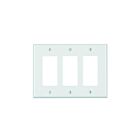 Plaque murale pour dispositif décorateur Leviton pj263-w blanc