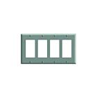 Plaque murale pour dispositif décorateur Leviton pj264-w blanc