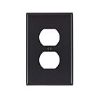 Plaque murale 1 dispositif Leviton pj8 marron