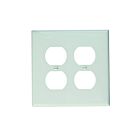 Plaque murale 2 dispositifs Leviton pj82-w blanc