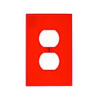 Plaque murale 1 dispositif Leviton pj8-r rouge