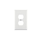 Plaque murale 1 dispositif Leviton pj8-w blanc