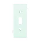 Plaque murale 1 dispositif Leviton psc1-w blanc