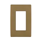 Plaque murale 1 dispositif Leviton rewp1-wc caramel chaud