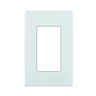 Plaque murale pour 1 dispositif décorateur Leviton rewp1-ww blanc