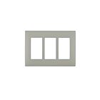 Plaque murale sans vis Leviton rewp3-ca café au lait