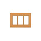 Plaque murale sans vis Leviton rewp3-tc noix de coco grillée