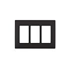 Plaque murale sans vis Leviton rewp3-wb écorce de noyer