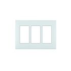 Plaque murale 3 dispositifs Leviton rewp3-ww blanc