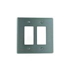 Plaque murale pour dispositif décorateur Leviton so262 acier inoxydable