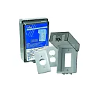 Couvercle en cours d'utilisation Decora Leviton t5979-cgy gris