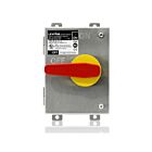 Leviton MDS6-AST Interrupteur de déconnexion en acier inoxydable à pente supérieure