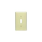 Plaque murale 1 dispositif Leviton pj1-i ivoire