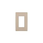 Plaque murale sans vis Leviton rewp1-dt havane racé