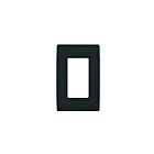 Plaque murale pour 1 dispositif décorateur Leviton rewp1-ob onyx noir