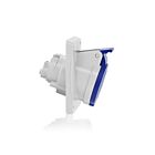 Leviton S216-R6 Boîte Bu Broche et manchon Prise 2P 3W 16A 200-250V Position horloge 6 heures