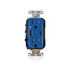 Leviton T5633-2BU 15A 125V Réceptacle USB