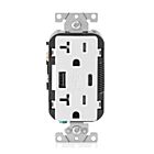 Leviton T5838-W 20A 125V Réceptacle USB