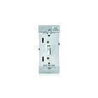 Gradateur à glissière Leviton tsl06-1lw blanc