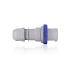 Leviton W2125-P6 Boîte Bu Pin & Sleeve Plug 2P3W 125A 200-250V Position horloge 6 heures