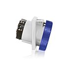 Leviton W363-R9 Prise à broche et à manchon de calibre international 63A