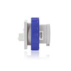 Leviton W432-B9 Entrée à broche et manchon de classe internationale 32A
