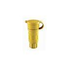 Leviton 15W34 3W Jaune Connecteur à broches droites