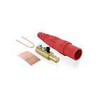 Leviton 16D24-BUR Rouge Fiche mâle série 16