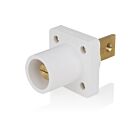 Leviton 16R33-B1W Blanc Prise mâle série 16