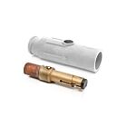 Leviton 22L23-SW Blanc Fiche mâle série 22