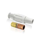 Leviton 23L25-SW Blanc Fiche femelle série 23