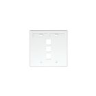 Leviton 42080-3WP Blanc Quickport double