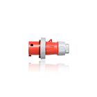 Leviton 420P6WLEV Rouge Fiche à broches et douilles IEC série Lev