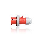 Leviton 430P6WLEV 4W Rouge Fiche à broches et manchons IEC série Lev