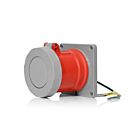 Leviton 460R6WLEV 4W Rouge Prise à broches et manchons IEC série Lev