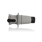Leviton ARC30CD042 Gris Connecteur à broche et manchon avec plaque de serrage