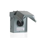 Leviton EVCVM-50 50A 125V/250V Gris Réceptacle