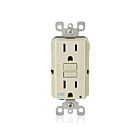 Leviton GFWR1-I 15A 125V Ivoire Réceptacle